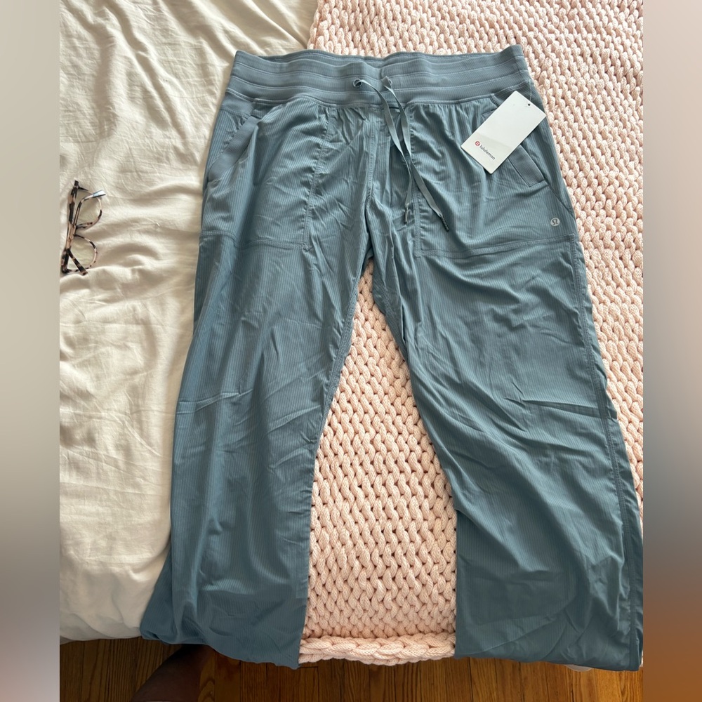 BRAND NEW: Lululemon Gray Dance Pants- Size 14 Women